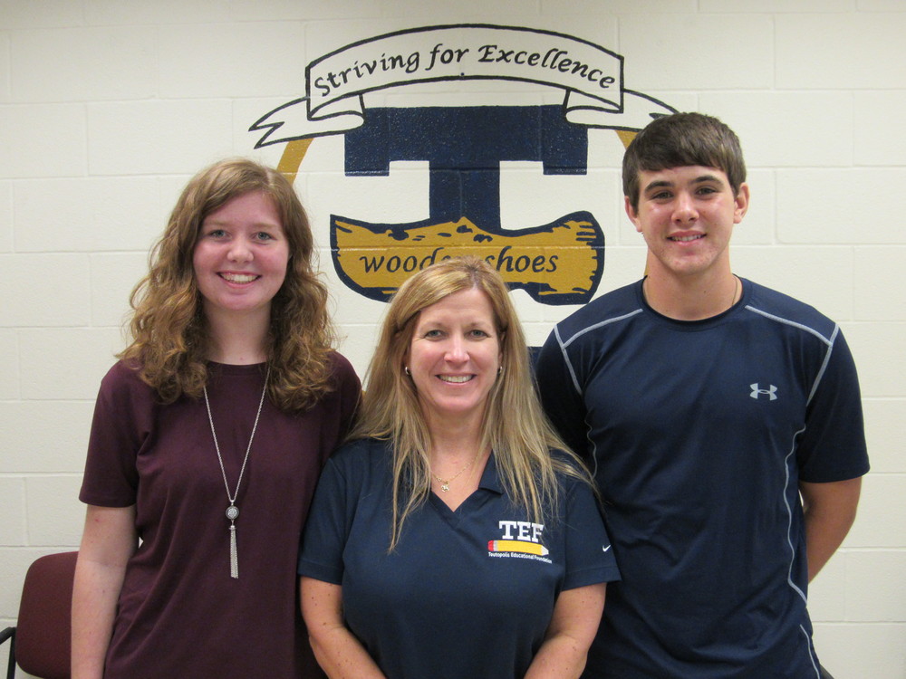 Mette, Dust are October THS Students of the Month