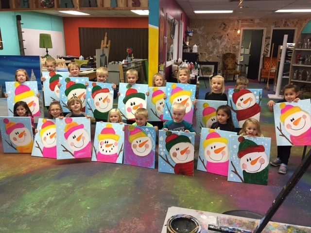 The preschool students had so much fun at the Stang Arts studio! They can't wait to go back!