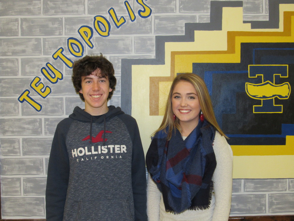 THS January Rookies of the Month are Tensen and Ruholl