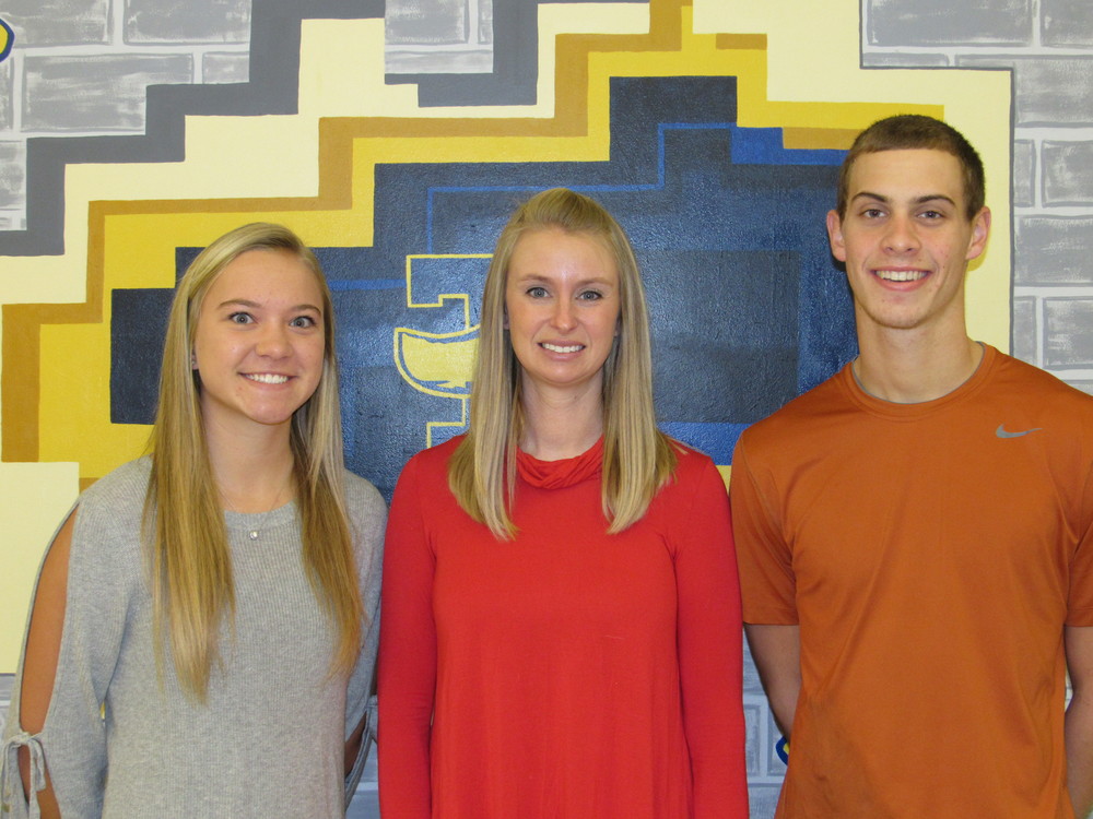  THS January Students of the Month are Hemmen and Hardiek