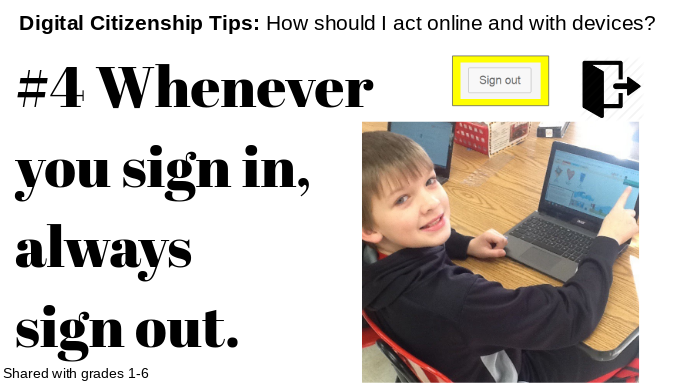 Digital Citizenship Tip