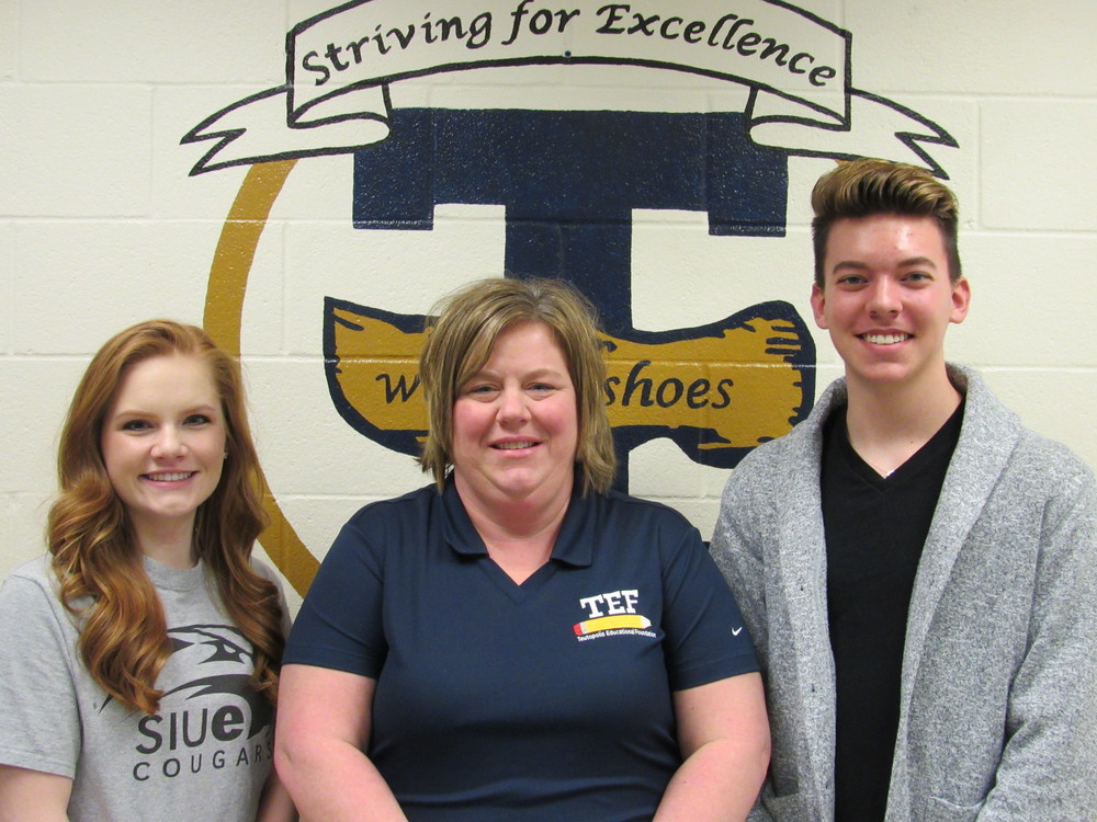 THS March Students of the Month are Cotton and Deters