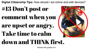 Digital Citizenship Tip