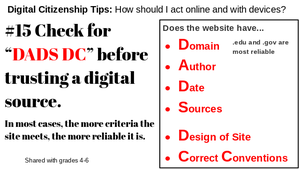 Digital Citizenship Tip