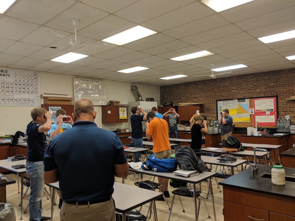VR Goggles Used at THS