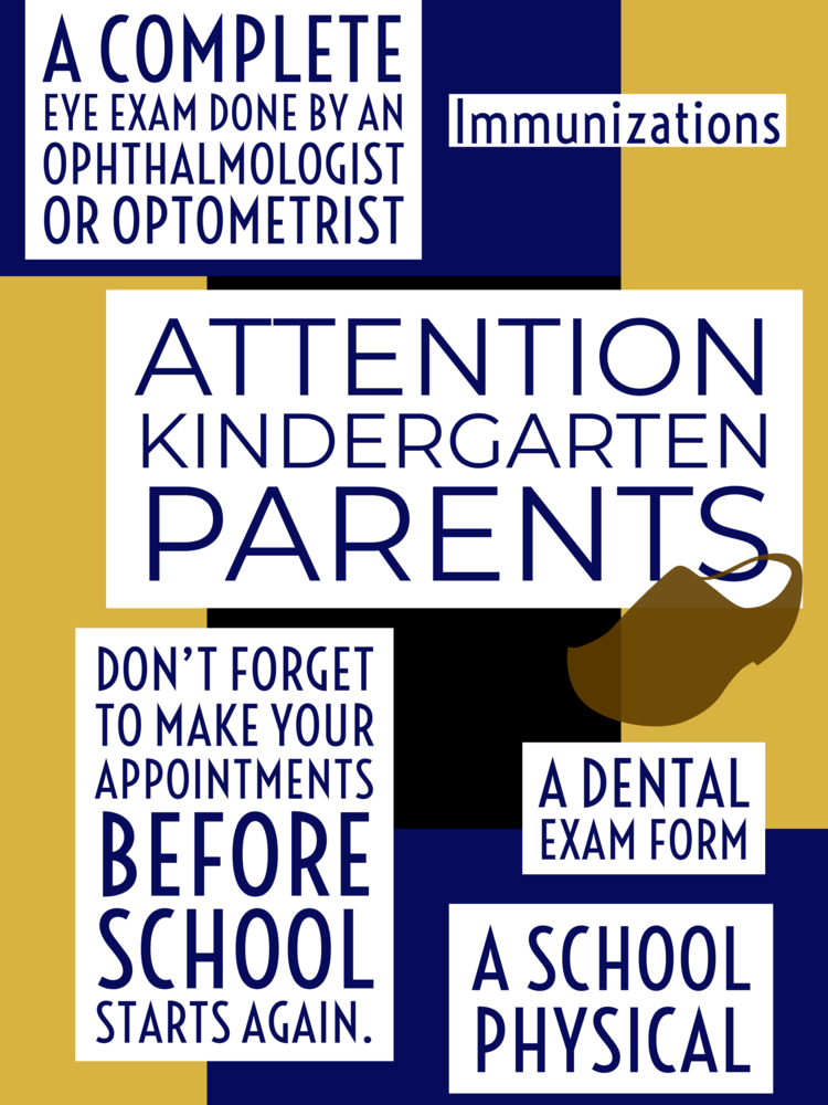 Kindergarten Health Requirements
