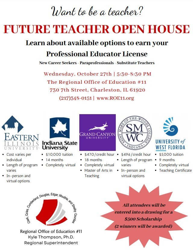 Future Teacher Open House - ROE #11