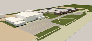 Rendering of Proposed THS Work